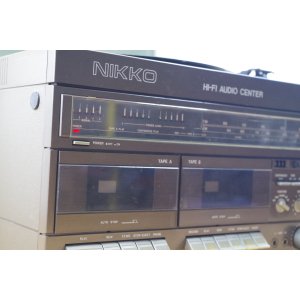 Nikko NHS-75 MK II – Audio Center z gramofonem i podwójnym magnetofonem kasetowym