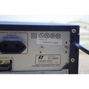 Sansui C-1000 – Referencyjny Przedwzmacniacz Stereo z Serii 1000