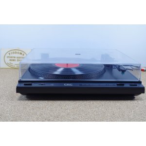 Gramofon C.E.C. Chuo Denki ST 510 – japoński półautomat paskowy, po przeglądzie, nowy pasek