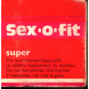 Miniaturowa książeczka „Sex·o·fit” – humor erotyczny, Andy Andreas, Manfred Maluche Verlag, Niemcy ok. 1965 r.