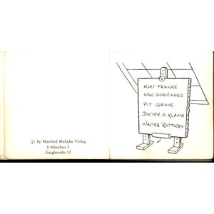 Miniaturowa książeczka „Sex·o·fit” – humor erotyczny, Andy Andreas, Manfred Maluche Verlag, Niemcy ok. 1965 r.