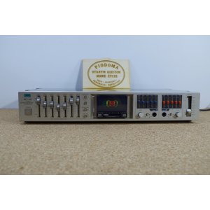 Sansui RG-707 Stereo Graphic Equalizer Consolette – japoński korektor graficzny z efektem Echo | Vintage Hi-Fi