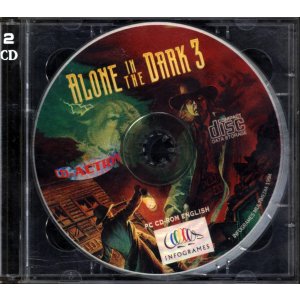 Alone in the Dark 3 + Prisoner of Ice – 2x CD-ROM | PC | wydanie CD-Action / Infogrames