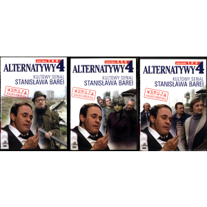 Alternatywy 4 – Kompletny serial DVD (9 odcinków / 3 płyty) – Stanisław Bareja | Wersja Kolekcjonerska