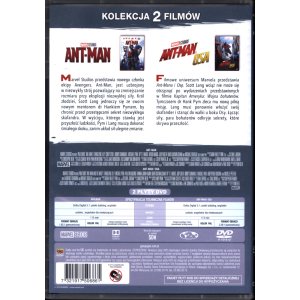 Ant-Man / Ant-Man i Osa – Kolekcja 2 filmów (2x DVD, wydanie polskie)