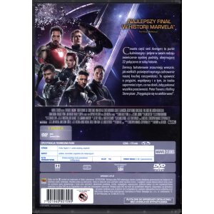 Avengers: Koniec gry (Avengers: Endgame) – DVD, wydanie polskie