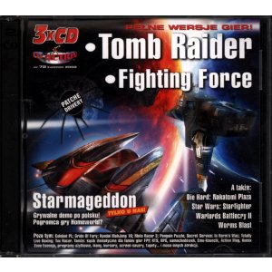 CD-Action nr 72 (kwiecień 2002) – 3x CD z pełnymi wersjami gier: Tomb Raider, Fighting Force + Starmageddon Demo