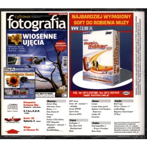 CD-Action nr 99 (maj 2004) – 3x CD z pełnymi wersjami gier: Kleopatra: Królowa Nilu PL, Wings of Honour PL, Sonic 3D