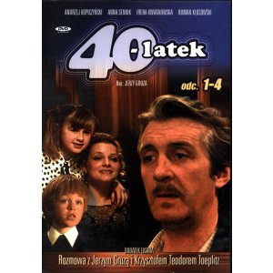 Czterdziestolatek – Kompletny serial DVD (21 odcinków / 5 płyt) – Jerzy Gruza