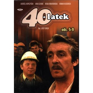 Czterdziestolatek – Kompletny serial DVD (21 odcinków / 5 płyt) – Jerzy Gruza