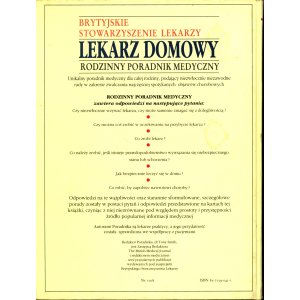 Lekarz Domowy. Rodzinny poradnik medyczny - Brytyjskie Stowarzyszenie Lekarzy 