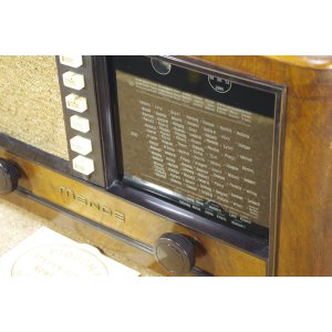 Mende M326WK – lampowy odbiornik radiowy, Niemcy, ok. 1952–1953