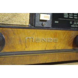 Mende M326WK – lampowy odbiornik radiowy, Niemcy, ok. 1952–1953