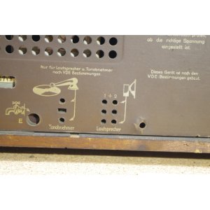 Mende M326WK – lampowy odbiornik radiowy, Niemcy, ok. 1952–1953