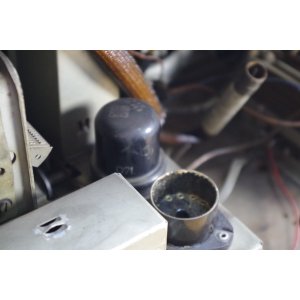 Mende M326WK – lampowy odbiornik radiowy, Niemcy, ok. 1952–1953