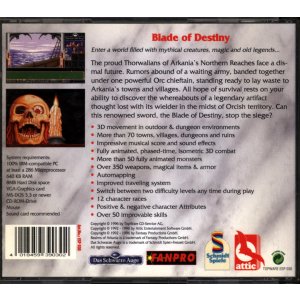 Realms of Arkania: Blade of Destiny (Das Schwarze Auge) – PC CD-ROM | TopWare Classics