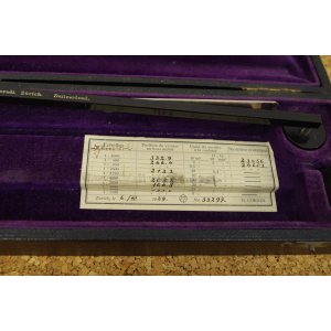 Planimetr biegunowy G. Coradi Zürich No. 33297 w oryginalnym etui – ok. 1929 r.