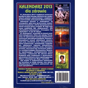 Kalendarz Medycyny Naturalnej 2013 – Poradnik Uzdrowiacza