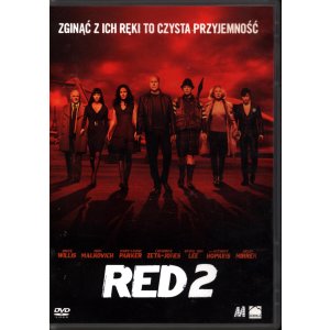 RED 2 | DVD | Bruce Willis, John Malkovich, Anthony Hopkins