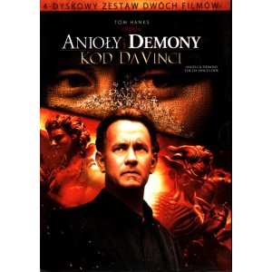 Anioły i Demony + Kod Da Vinci (4 DVD) | Tom Hanks | Wydanie kolekcjonerskie