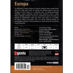 Europa | Lars von Trier | Jean-Marc Barr | DVD