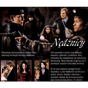 Nędznicy (Les Misérables) | DVD | Gérard Depardieu | John Malkovich | Victor Hugo