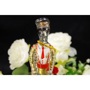 Kolekcjonerska butelka figurka „Sangria” – hiszpański torreador, szkło dekorowane