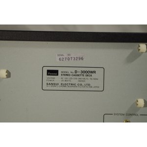 Sansui D-3000WR System 1000 – deck Auto Reverse po pełnym serwisie