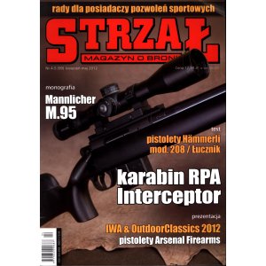 Strzał 4-5/2012 – Mannlicher M.95, RPA Interceptor, Hämmerli 208
