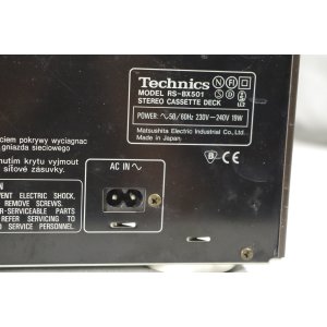 Technics RS-BX501 magnetofon kasetowy Auto Reverse Dolby B/C HX Pro