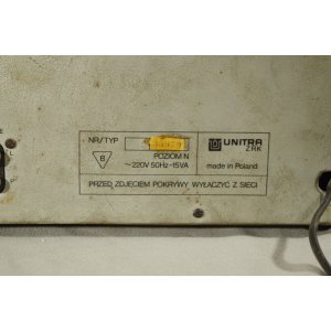 Unitra ZRK M 8030 magnetofon kasetowy stereo vintage PRL