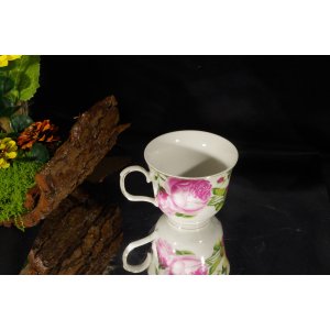 Filiżanka porcelanowa Affek Design róże kwiaty złocenia