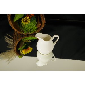 Biały porcelanowy mlecznik / dzbanuszek – Collezione Vittore Conforto