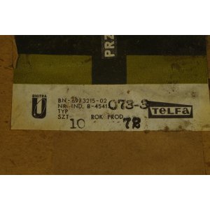 Przełącznik TELFA BN-69/3215-02 3-pozycyjny 12 styków UNITRA PRL NOS 1978