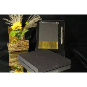LUXE Stationery – zestaw prezentowy notes + długopis w pudełku, nowy